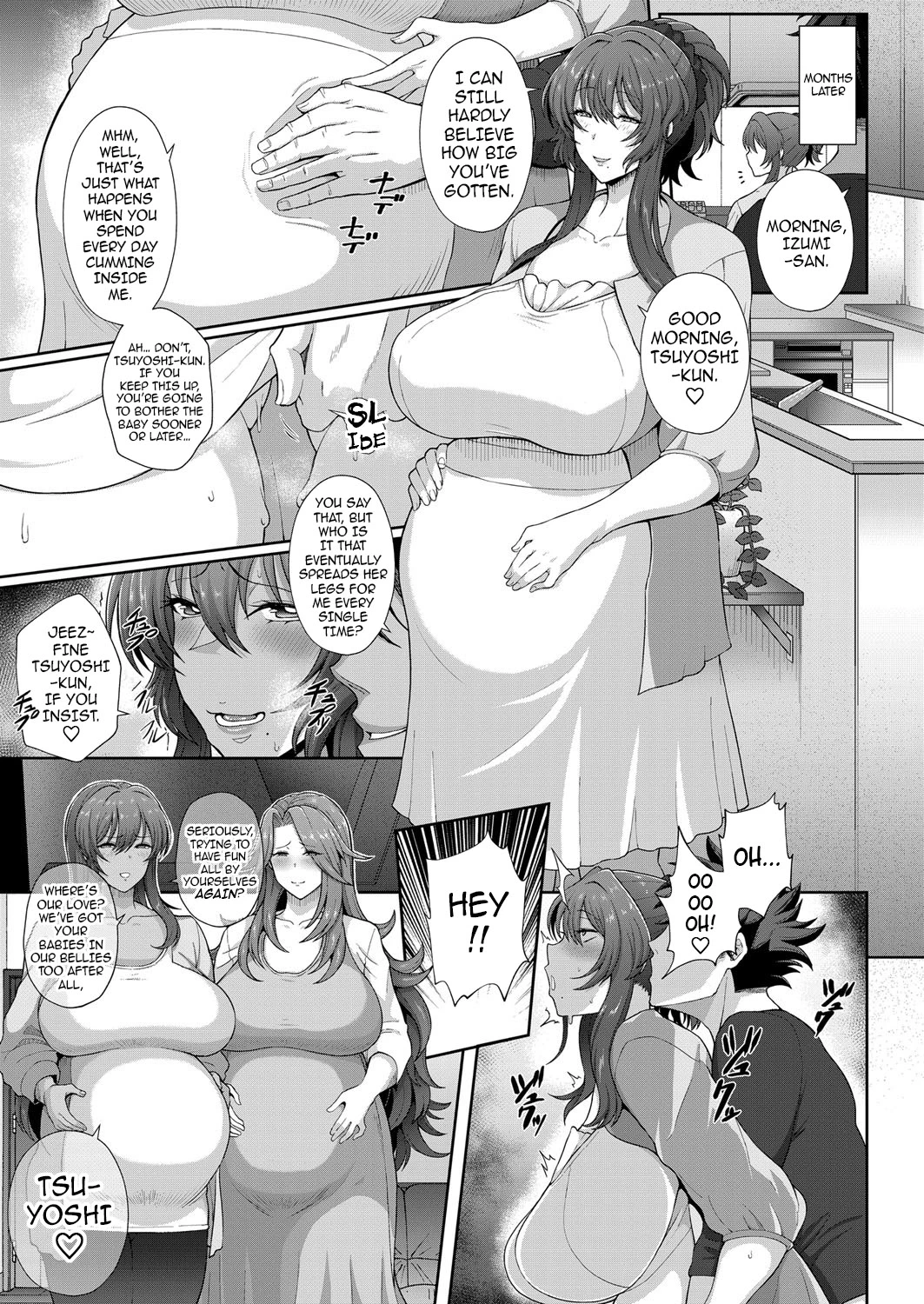 The Three Older, Mature Sisters Next Door  Toshiue Zukushi Jukushita Sanshimai image number 90