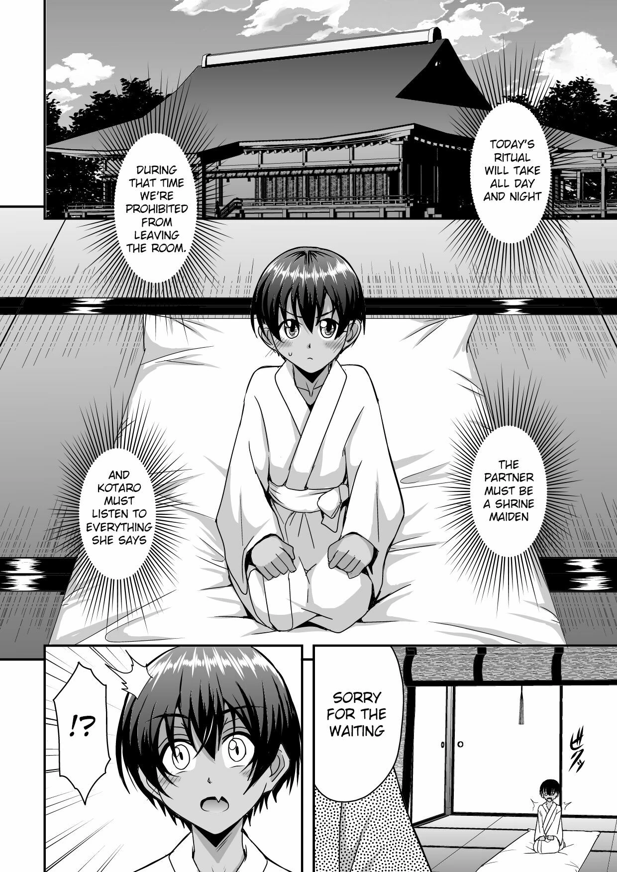 Bakunyuu Hitozuma Kinpatsu Gaikokujin Jokyoushi ga Mura no Inshuu de Kasshoku Shota no Fudeoroshi o Suru Hanashi image number 8