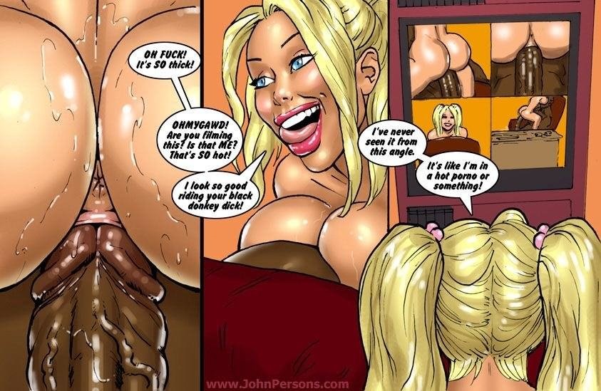 2 Hot Blondes Hunt  Big Black Cocks image number 47