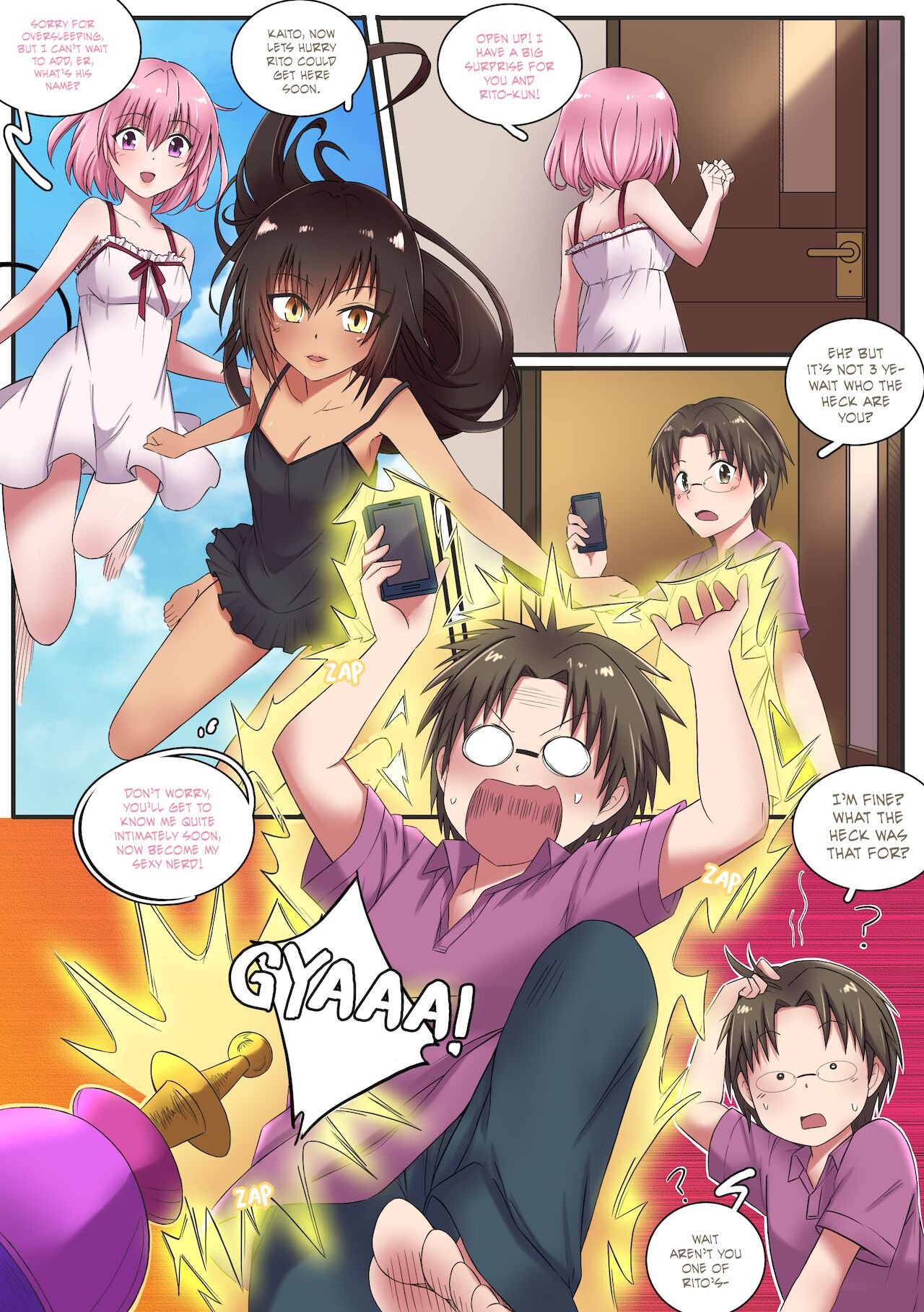 MeowWithMe - Wolfedge Sisterhood (To LOVE-Ru Darkness) image number 5
