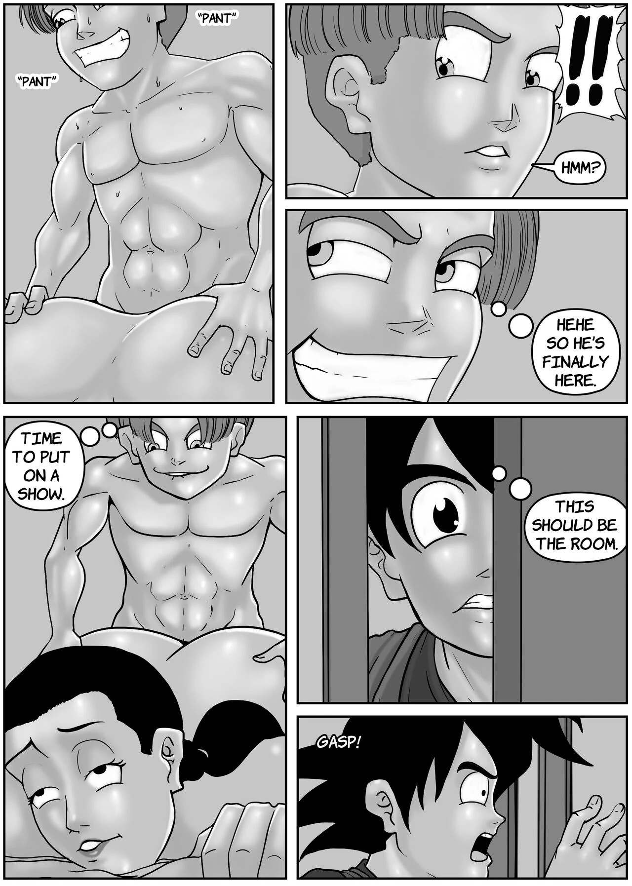 Trunks x ChiChi image number 8