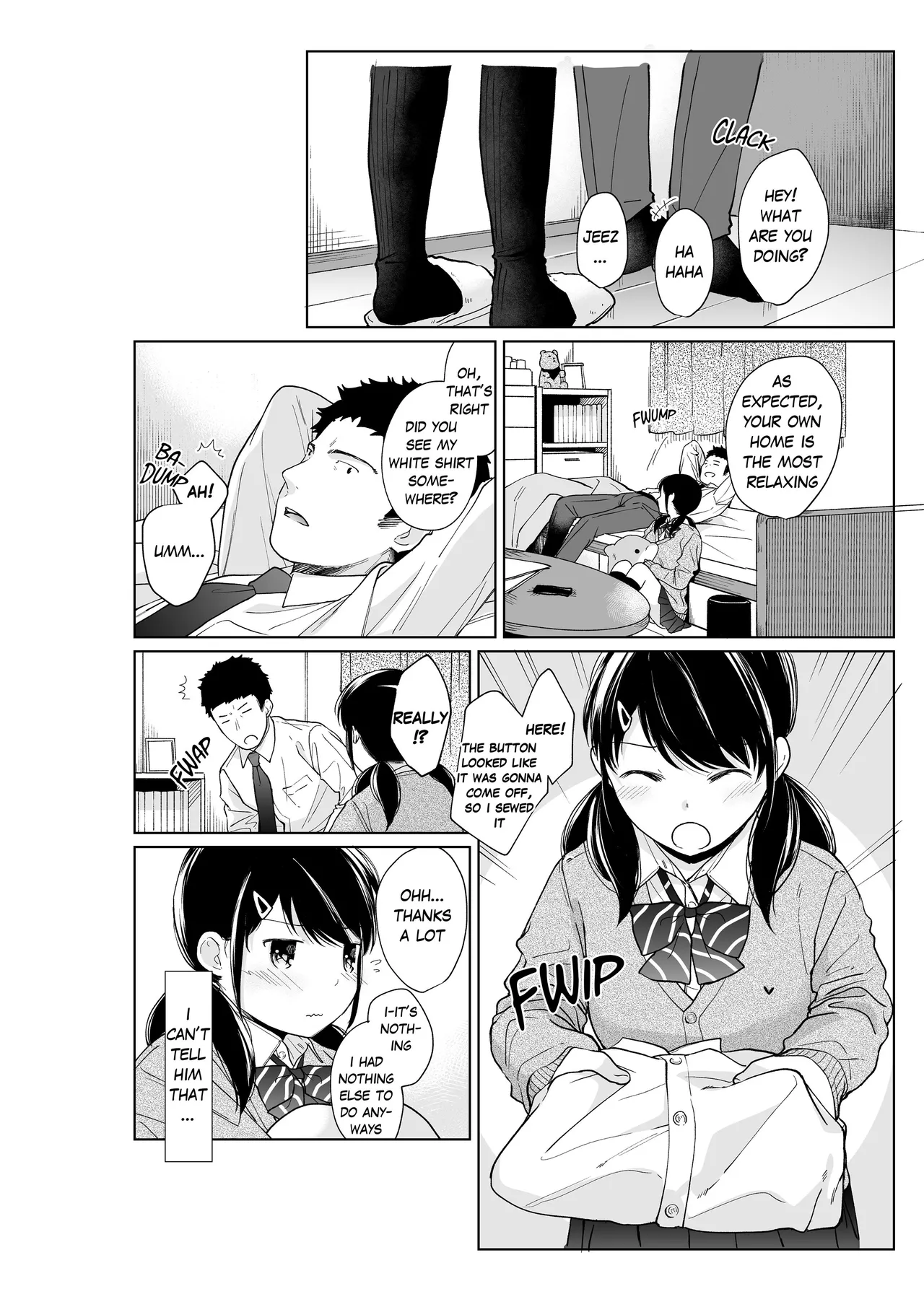 1 Room Apartment + Highschool Girl Suddenly Living Together? Close Contact!? First Sex!!? 15 image number 10