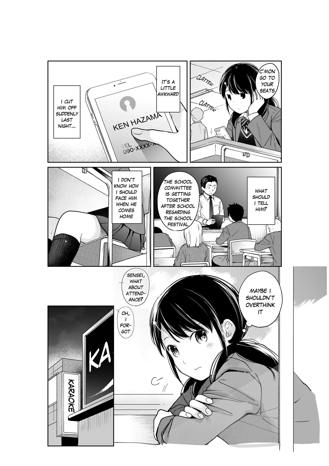 1 Room Apartment + Highschool Girl Suddenly Living Together? Close Contact!? First Sex!!? 15 image number 2