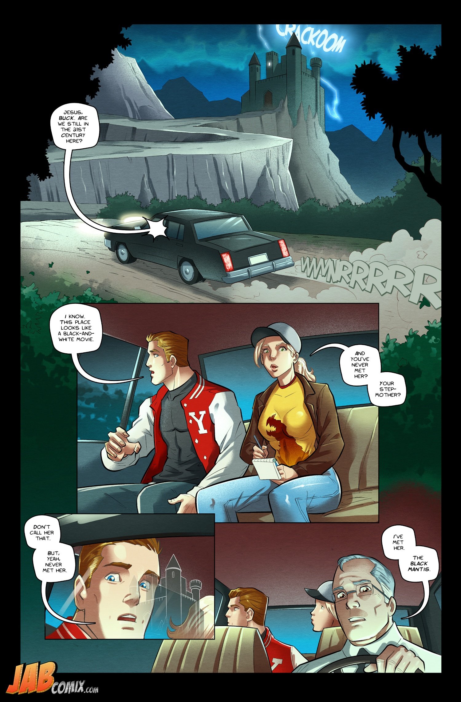 Curse of The Black Mantis image number 1