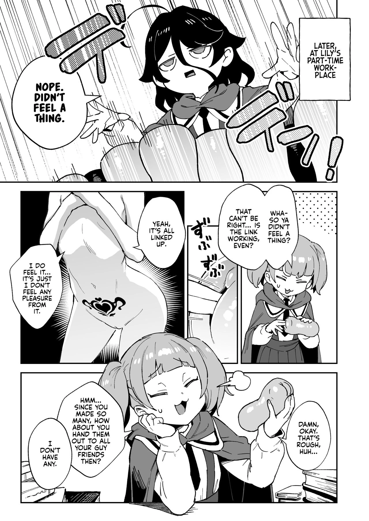 The Onahole Selling Maiden ~A Devilish Brat and Her Sugar Daddies~  Onaho Uri no Shoujo ~Waruiko to Papa no Eroi Manga~ - The little ONAHO girl comic book image number 8
