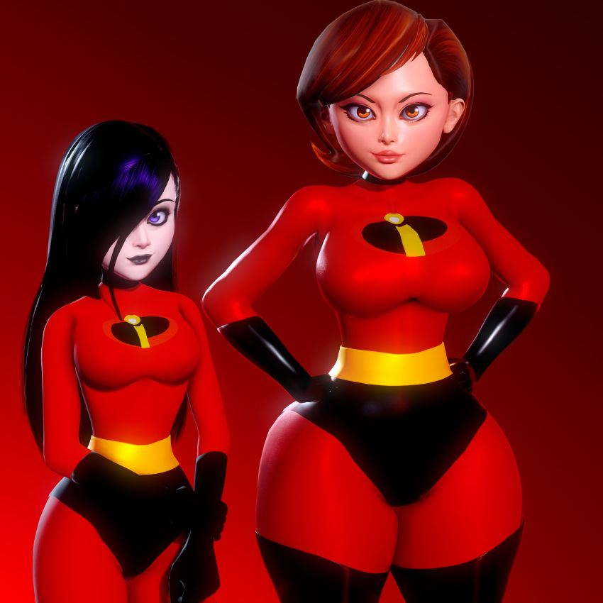 Violet and Helen Parr
