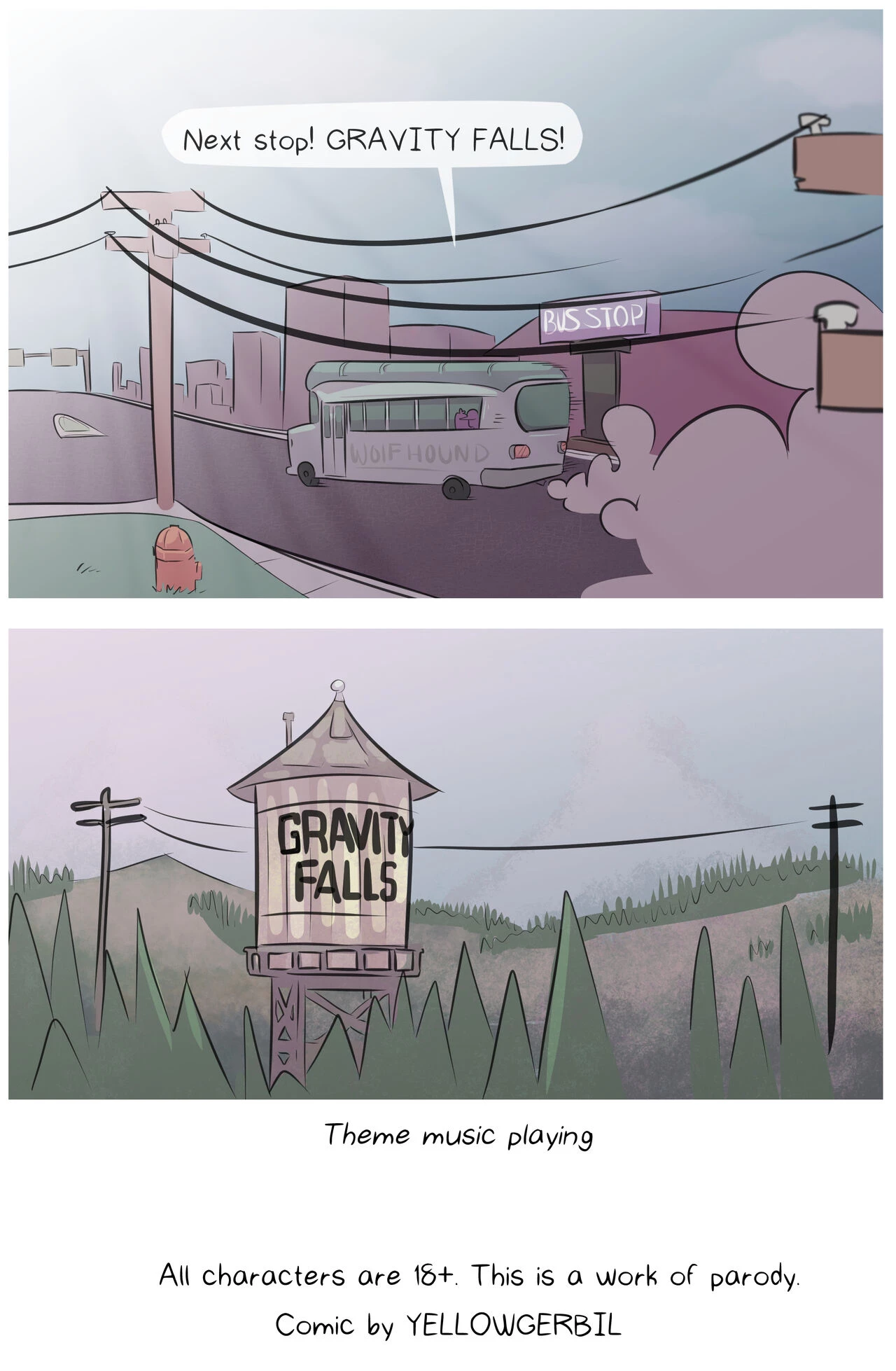 Gravity Falls Porn Parody image number 1