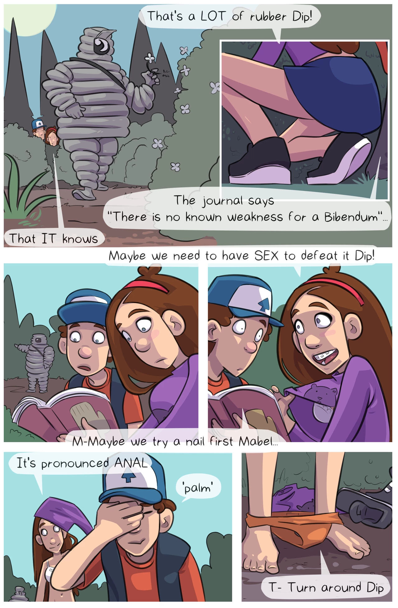 Gravity Falls Porn Parody image number 21