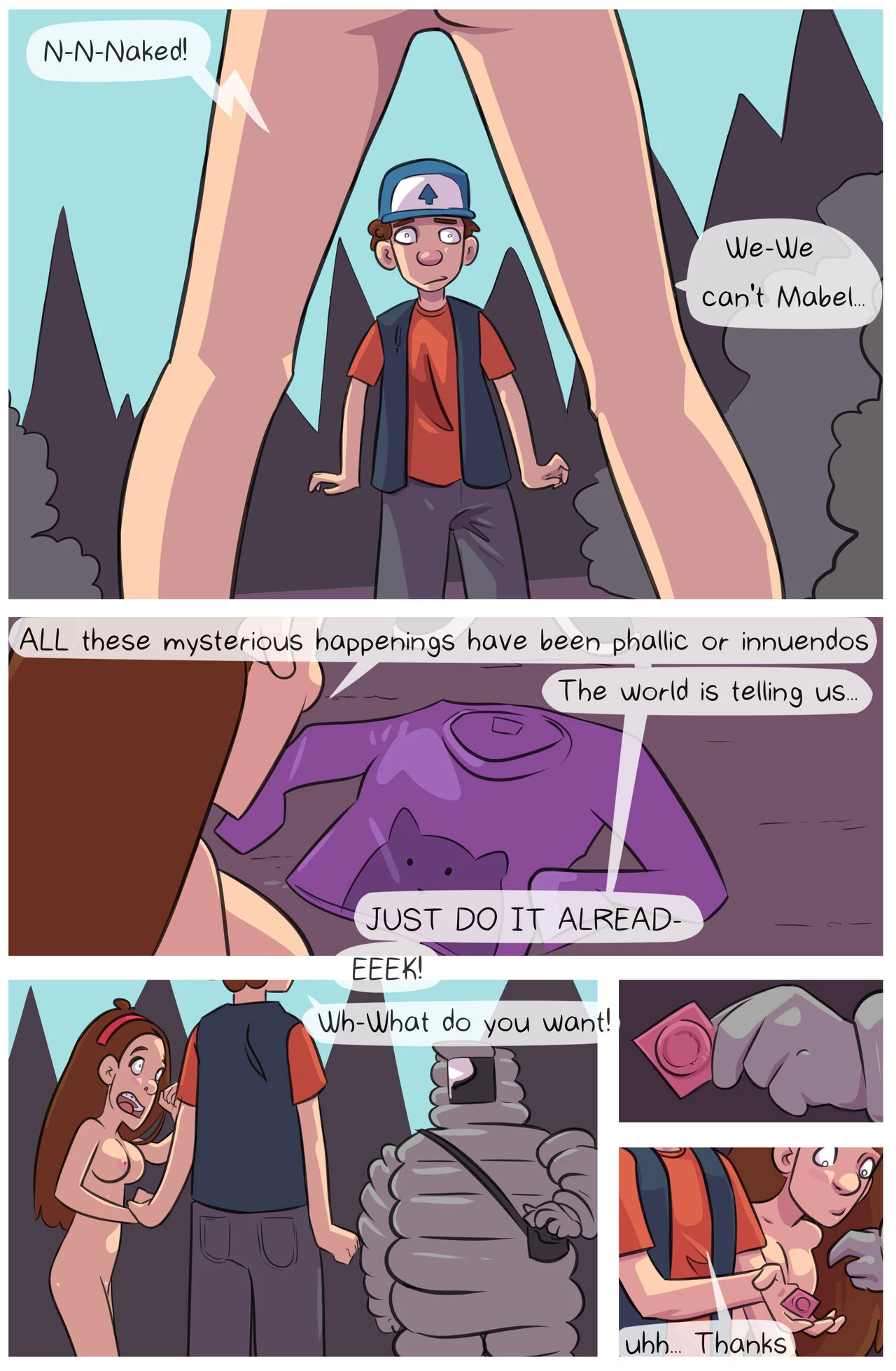 Gravity Falls Porn Parody image number 22