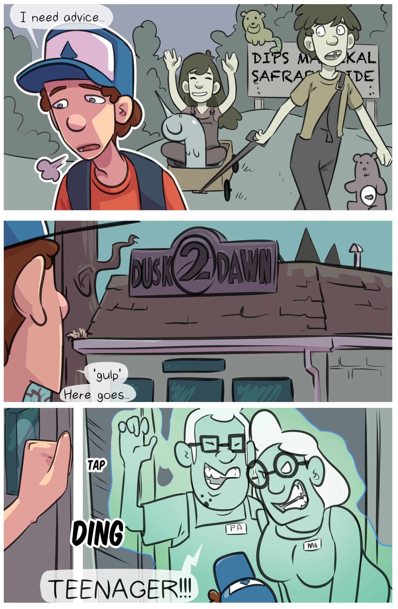 Gravity Falls Porn Parody image number 24