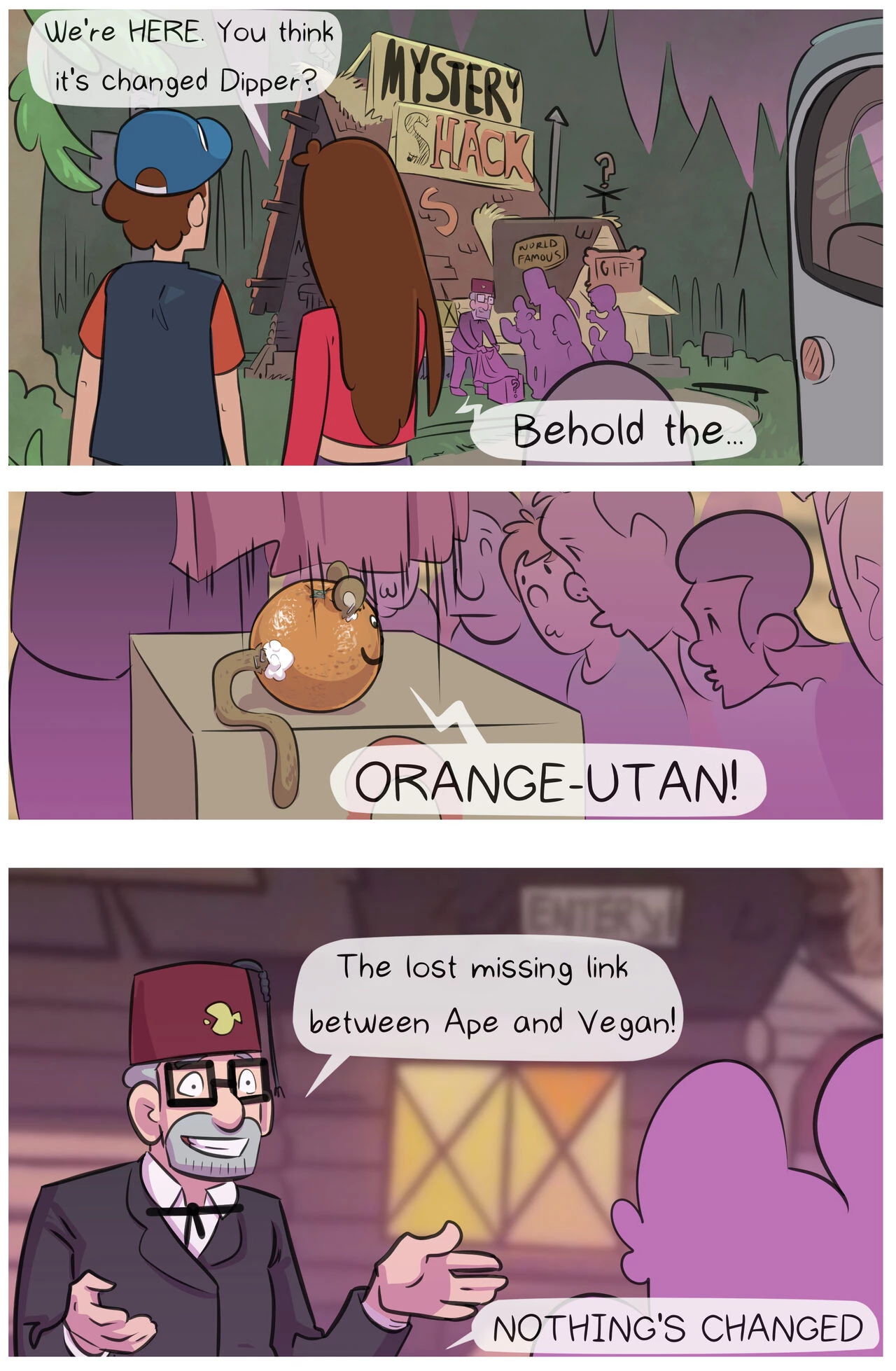 Gravity Falls Porn Parody image number 2
