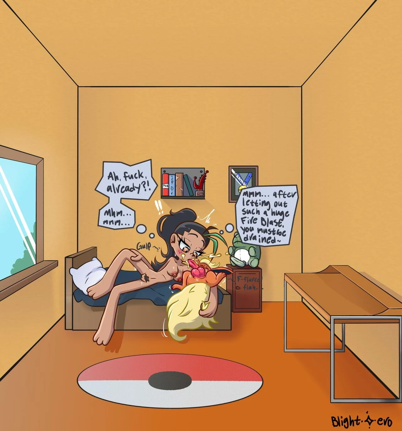 Nemona and the Eevees image number 1