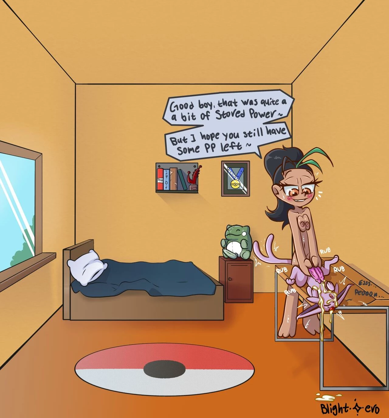 Nemona and the Eevees image number 4