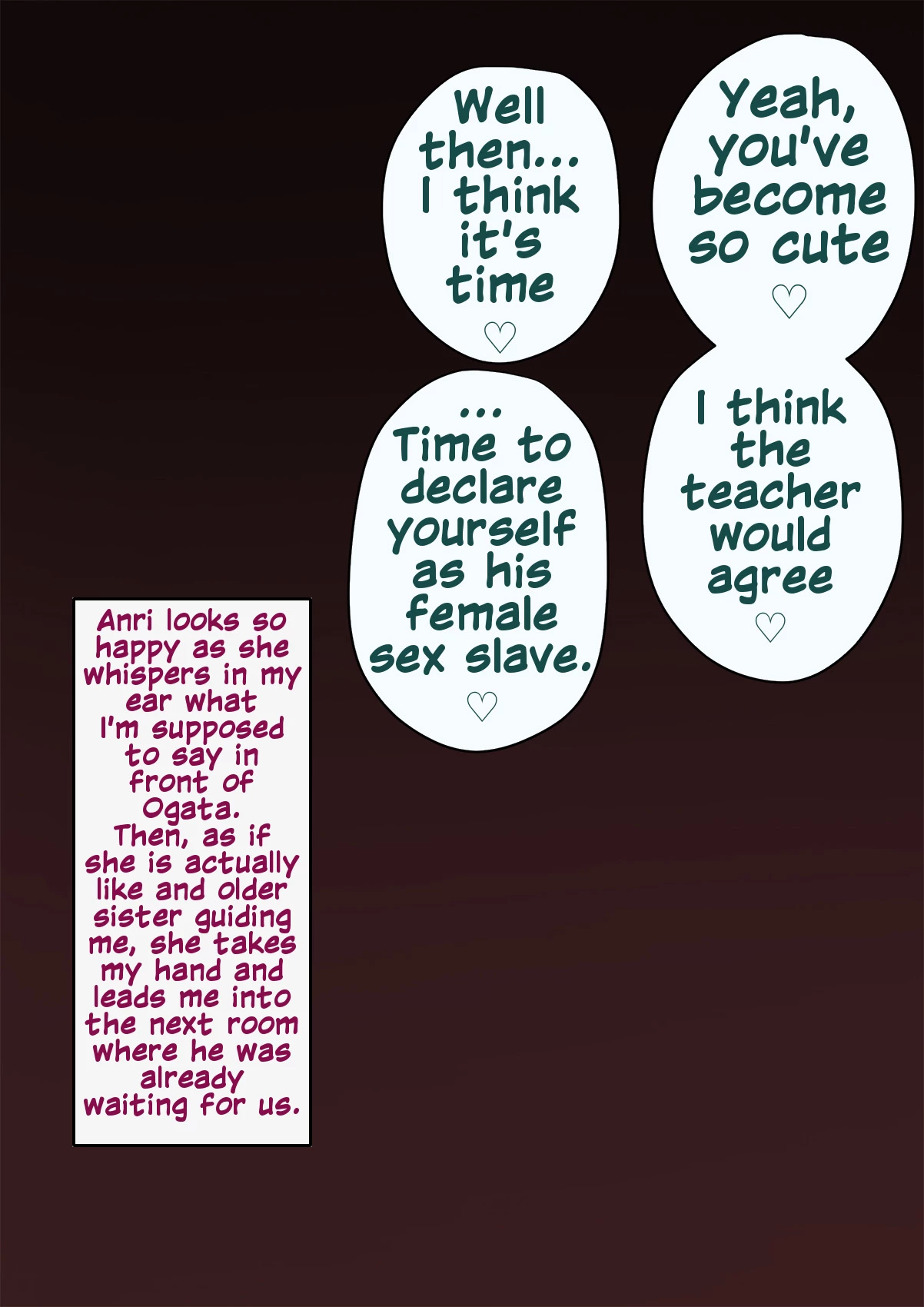 A Slut by Her Side: Boyfriend to Sister ~ How the Man who Stole my Girlfriend Turned me into his Slut   Tomo Ochi ~Saiai no Kanojo wo Netorareta Ore ga Issho ni Mesu Ochi Saserareta Hanashi~ image number 357