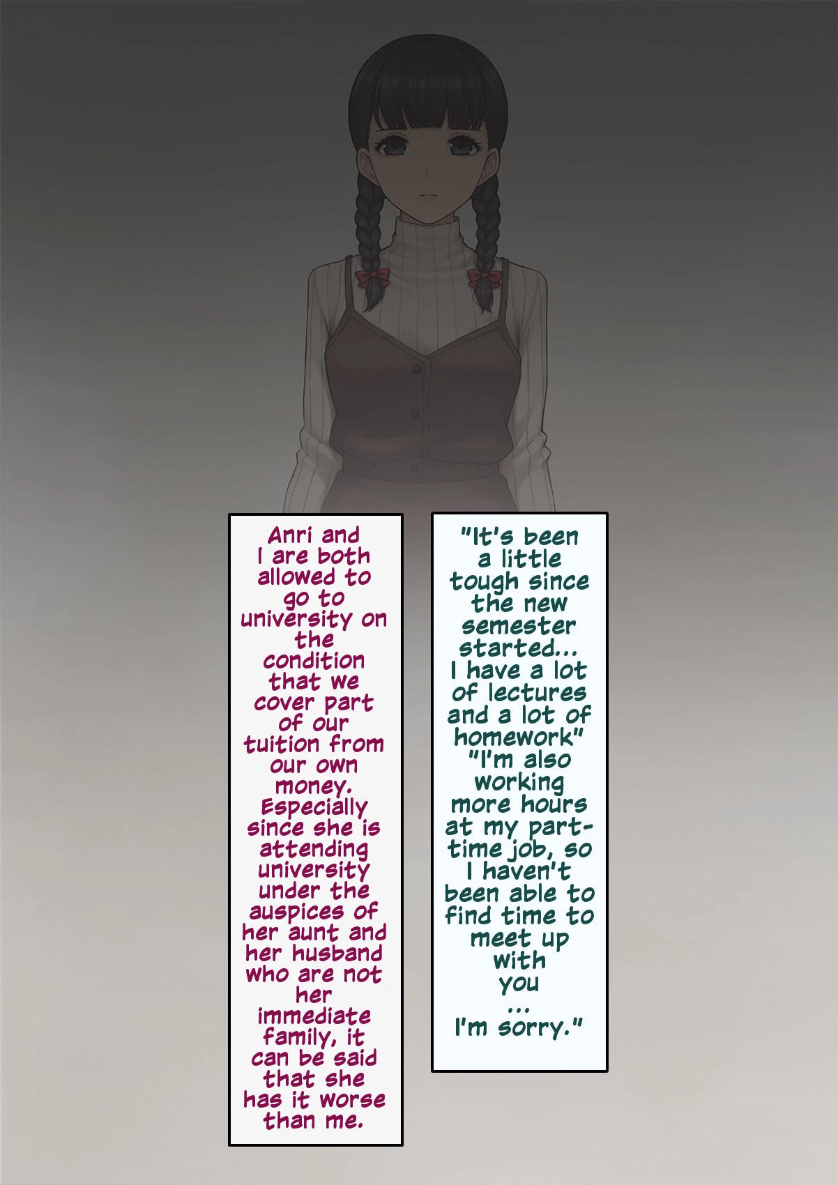 A Slut by Her Side: Boyfriend to Sister ~ How the Man who Stole my Girlfriend Turned me into his Slut   Tomo Ochi ~Saiai no Kanojo wo Netorareta Ore ga Issho ni Mesu Ochi Saserareta Hanashi~ image number 38